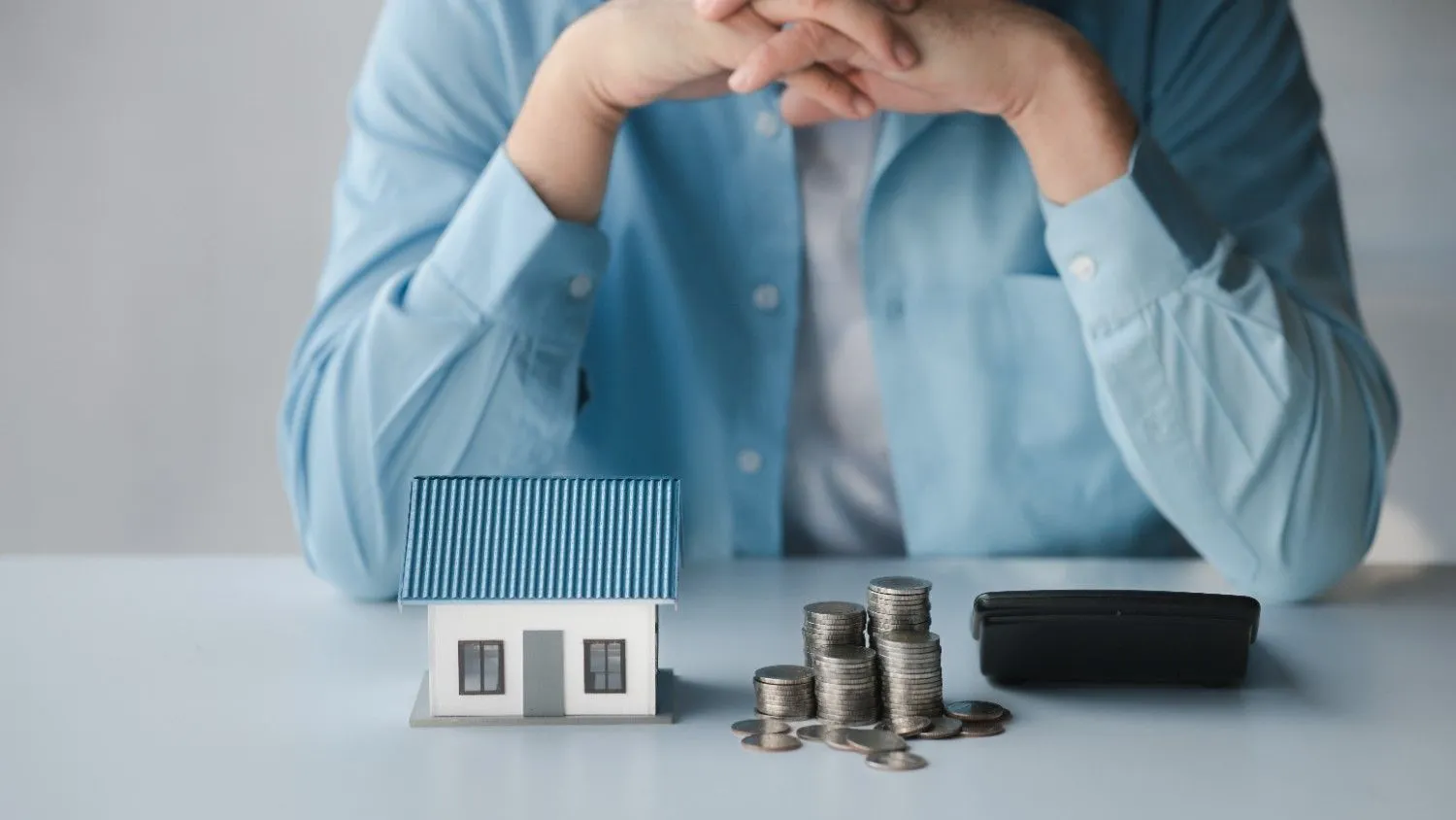 Worn rental property awaiting buyer